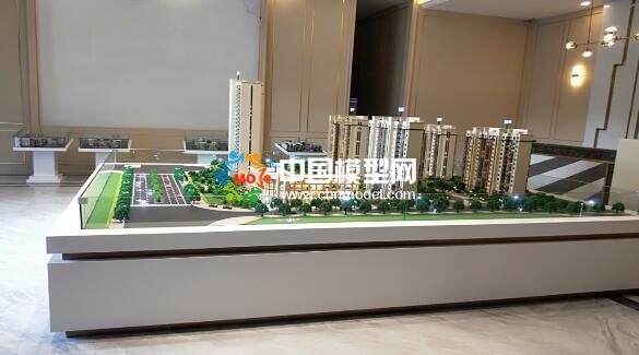 沙盤模型中建筑模型與景觀模型相輔相成