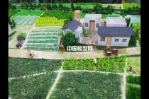 現(xiàn)代農村田間勞作沙盤模型